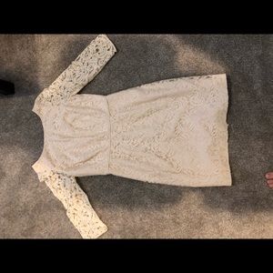 JCrew Lace Dress - Cream